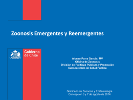 Zoonosis Emergentes y Reemergentes 2014