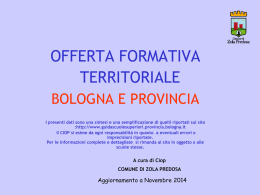 offerta 2015 - Istituto Comprensivo Statale