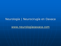 Neuroanatomía - Neurologo en Oaxaca