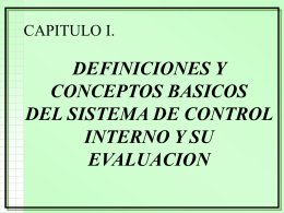 definiciones y conceptos basicos del sistema de control