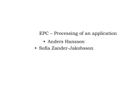 (新创友7月讲座讲稿EPC – processing of an application