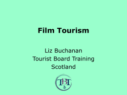 Film Tourism - EUTO - European Union of Tourist Officers