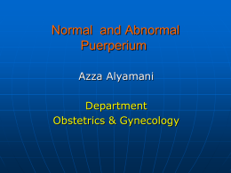 Normal-And-Abnormal-Puerperium-DrAZ