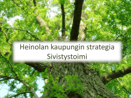 sivistystoimen strateginen suunnitelma vuosille 2011-2013