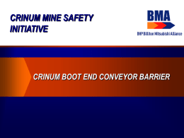 Longwall Boot End Conveyor Belt Guarding (ppt 15.1MB)
