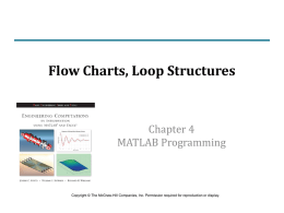 Flowcharts, Loops