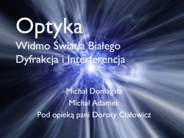 Optyka-Michał Adamek, Michał Domagała