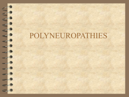 POLYNEUROPATHIES