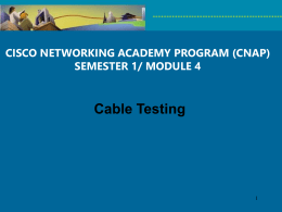 Power Point Chapter 04 CCNA1