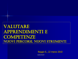 PPT - Ufficio Scolastico di Reggio Emilia