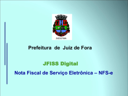 NFS-e - JFISS Digital