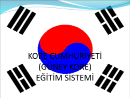 Güney Kore - Muratcesitci.com