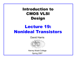 Lecture 19 - Harvey Mudd College