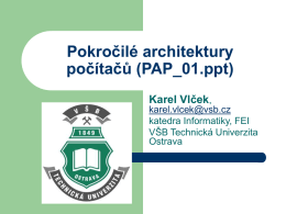 PAP_01 - Katedra informatiky FEI VŠB-TUO
