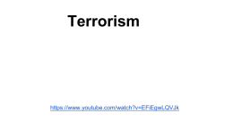 Terrorism