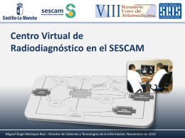 Centro virtual de Radiodiagnóstico