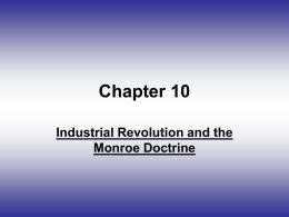 Industrial Revolution 1 - Van Independent School District