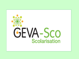 GEVA-Sco présentation 07 janvier 2013
