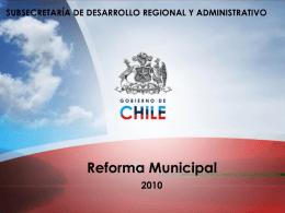 reforma municipal 2010