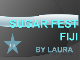 FIJI Sugar Fest Laura