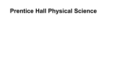 Prentice Hall Physical Science Chapter 2 Notes.doc