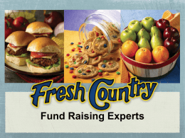 PowerPoint Presentation - Fund Raising Experts