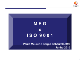 MEG x ISO 9001