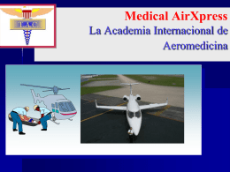 Aeromed 2003 Capacitación en Aeromedicina