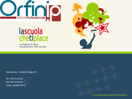 Presentazione IP Orfini 2014-15 (clicca qui per scaricare la