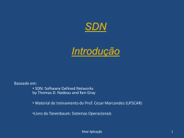 SDN - Introdução