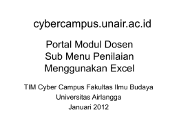 portal_modul_dosen_penilaian - Fakultas Ilmu Budaya