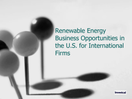 Investcal Renewable Powerpoint