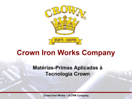 Slide 1 - Crown Iron Tecnologias