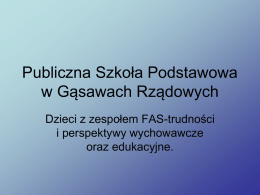 fas - Publiczna Szkoła Podstawowa w Gąsawach Rządowych