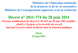 decrets fonction publique - Université Paris 1 Panthéon