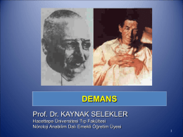 Prof. Dr. Kaynak SELEKLER - GENEL PRATİSYEN