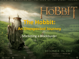 Marketing - The Hobbit