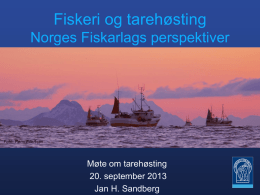 Norges Fiskarlag - Nord-Trøndelag fylkeskommune