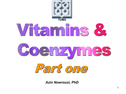 What are Vitamins?