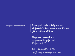 Magnus Josephson AB