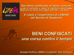 le slide di Libera (file )
