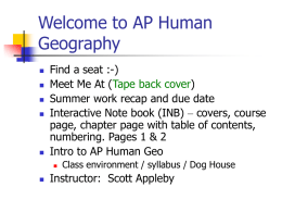power point lesson sept 5 - South Kitsap School District