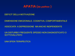 APATIA - neuropsicologiaeneuropsichiatria.it