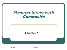 Manufacturing with Composite