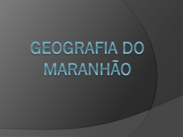 Geografia do Maranhão - Todas (Ensino Médio)