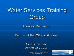 Mick O`Dwyer - Water Services Training Group