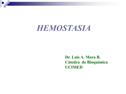 hemostasia - bioquiucimed