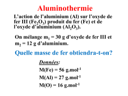 Aluminothermie