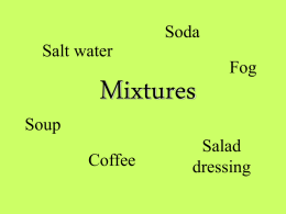 mixture