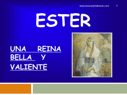 Reina Ester - Buscad Y Hallareis